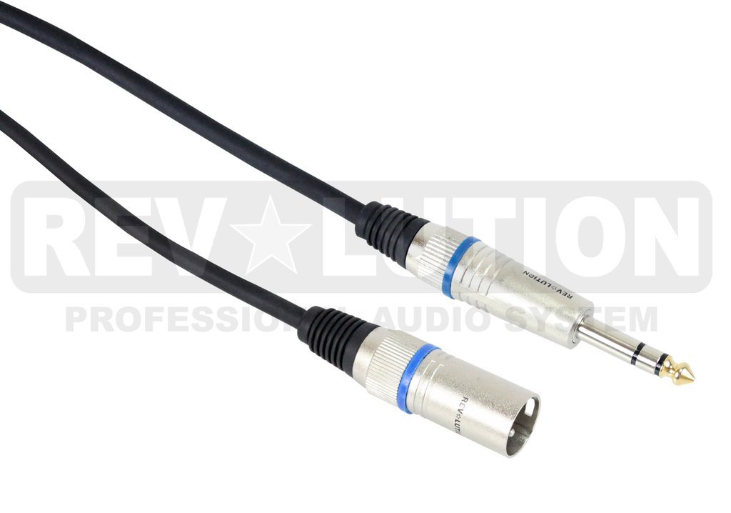 Cable De Audio Balanceado - XLR 3 Pines Hembra - 2x RCA Macho - DJMania